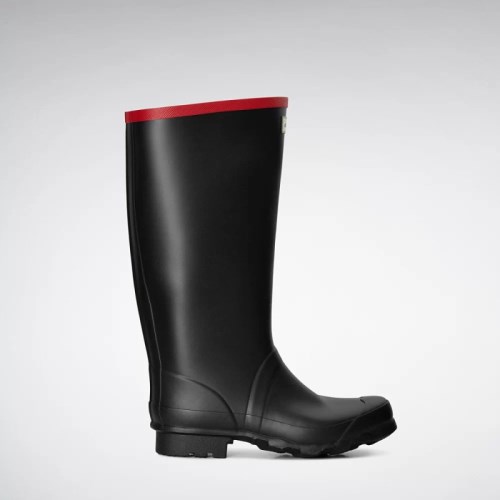 Hunter Argyll Full Knee Tall Rain Boots For Mens - NZ W6532